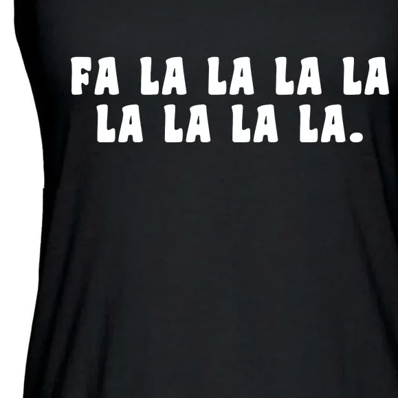 FA LALALALALALALA Ladies Essential Flowy Tank