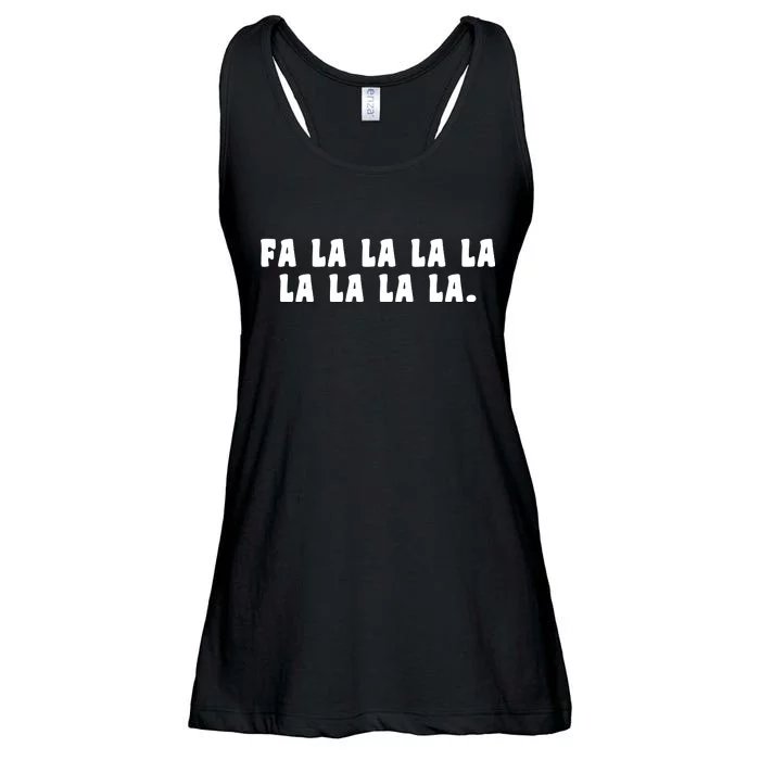 FA LALALALALALALA Ladies Essential Flowy Tank