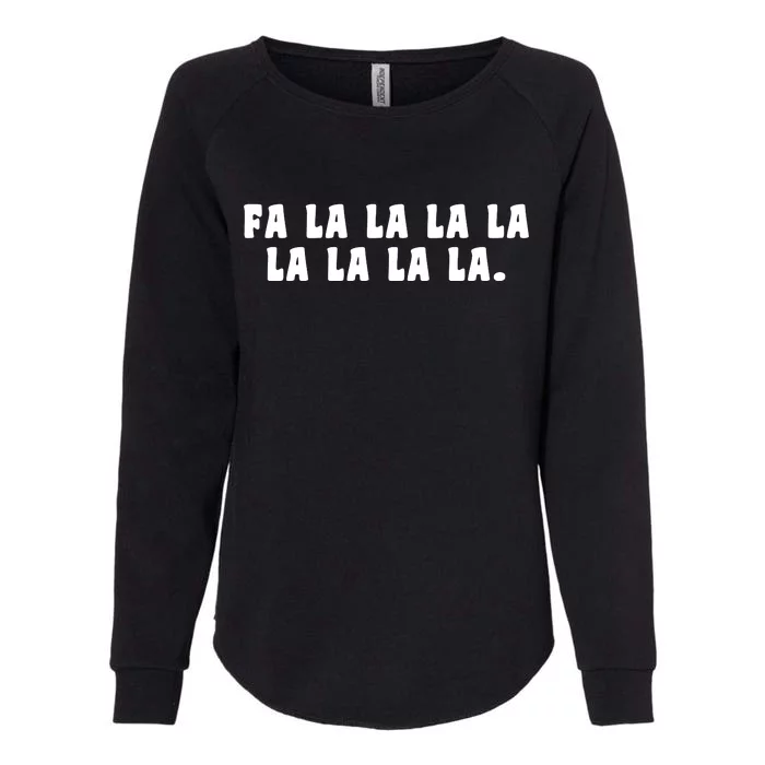 FA LALALALALALALA Womens California Wash Sweatshirt