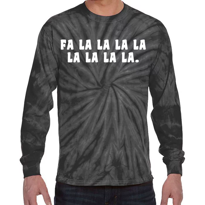 FA LALALALALALALA Tie-Dye Long Sleeve Shirt