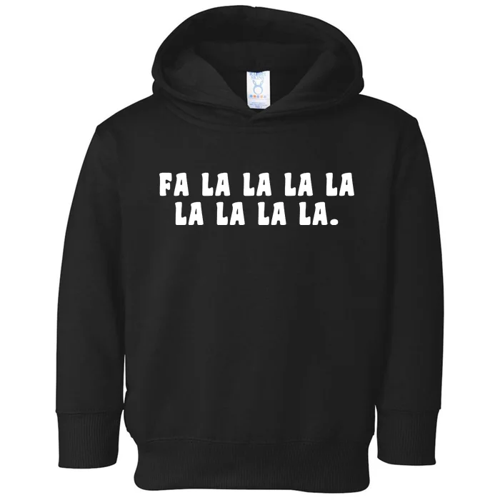 FA LALALALALALALA Toddler Hoodie