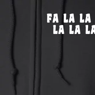 FA LALALALALALALA Full Zip Hoodie