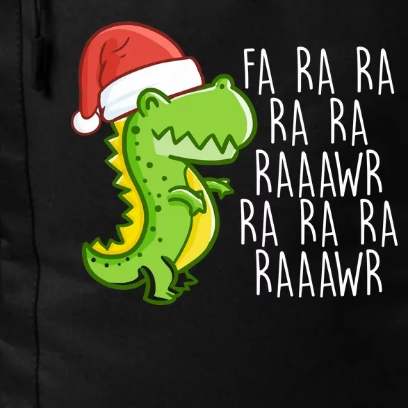 Fa Ra Ra Rawr Dinosaur Christmas Daily Commute Backpack