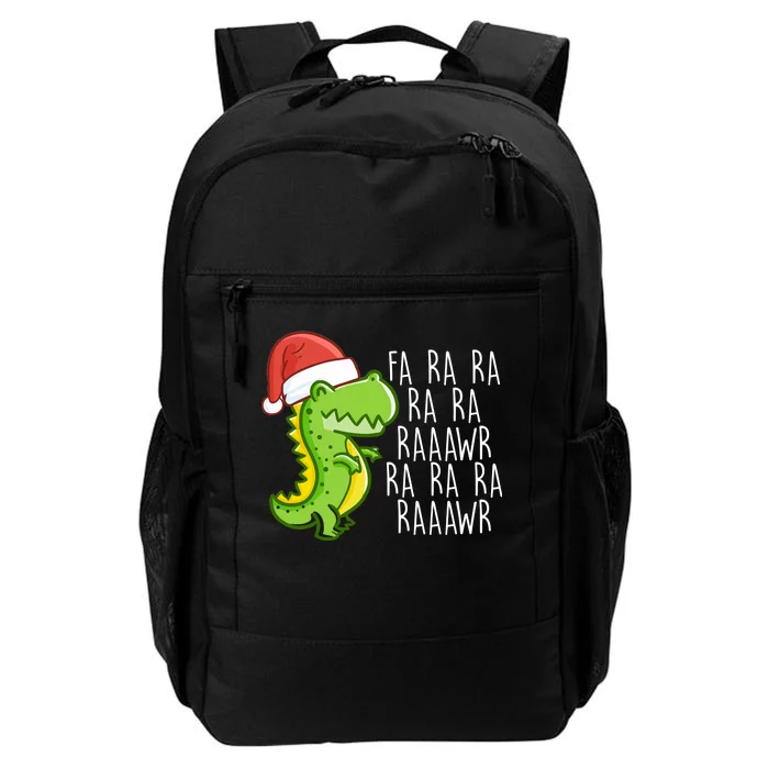 Fa Ra Ra Rawr Dinosaur Christmas Daily Commute Backpack