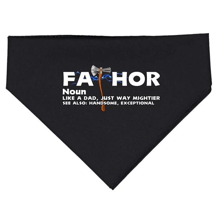 Fa-Thor Definition USA-Made Doggie Bandana