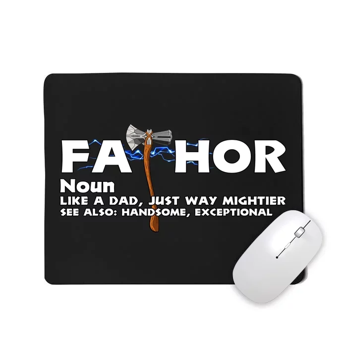 Fa-Thor Definition Mousepad