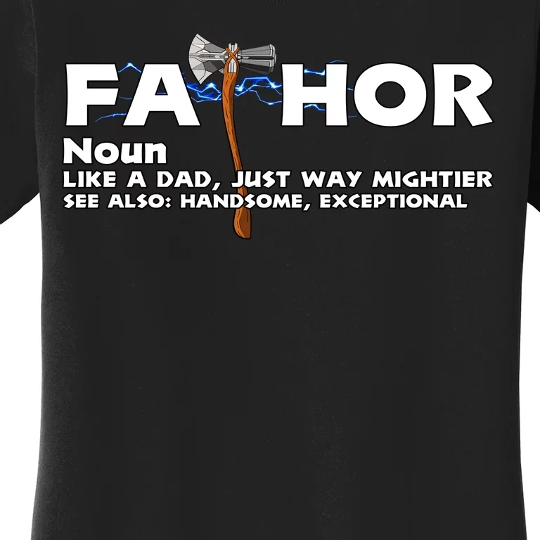 Fa-Thor Definition Women's T-Shirt