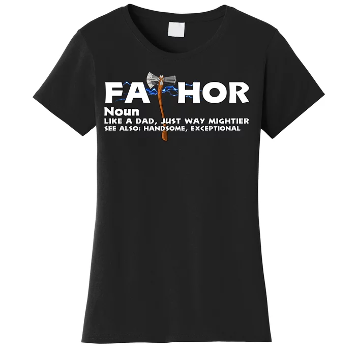 Fa-Thor Definition Women's T-Shirt