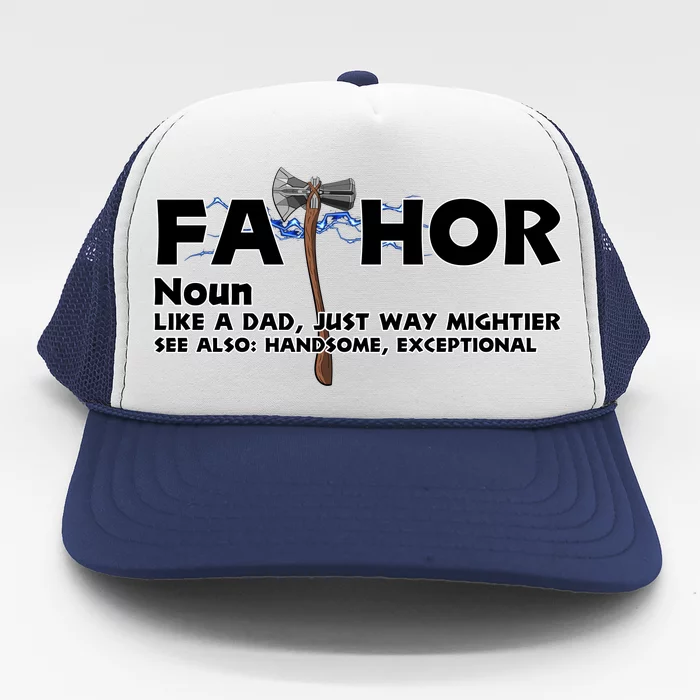 Fa-Thor Definition Trucker Hat