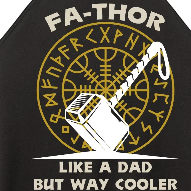 Fa-Thor Like a Dad But Way Cooler Women’s Perfect Tri Rocker Tank