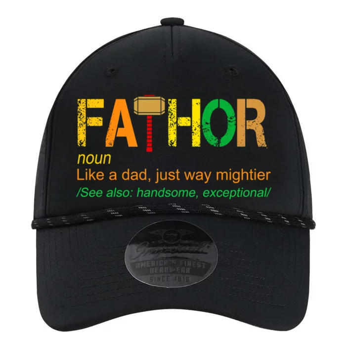 Fa-thor Like Dad Just Way Mightier Performance The Dyno Cap