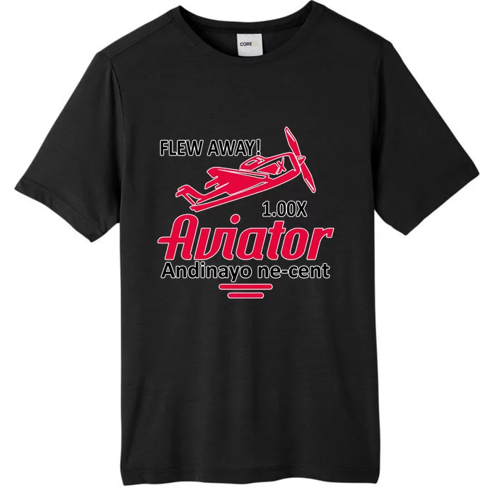 Flew Away 1.00x Aviator Andinayo Ne Cent ChromaSoft Performance T-Shirt