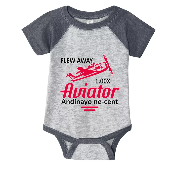 Flew Away 1.00x Aviator Andinayo Ne Cent Infant Baby Jersey Bodysuit