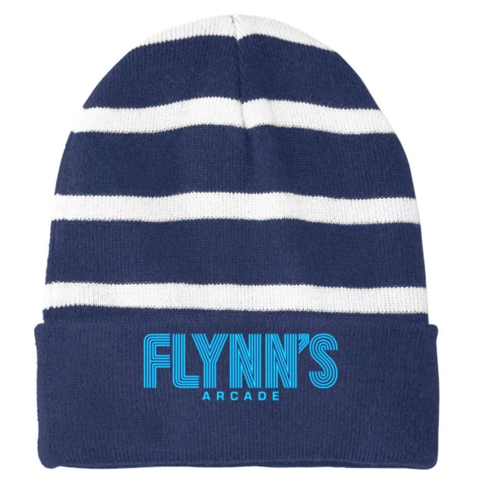 FlynnS Arcade 2 Striped Beanie with Solid Band