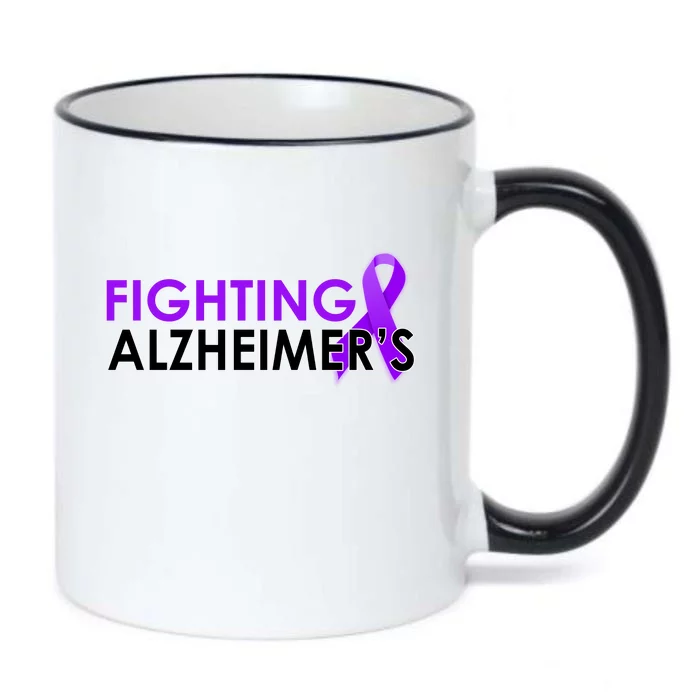 Fighting Alzheimer's Black Color Changing Mug