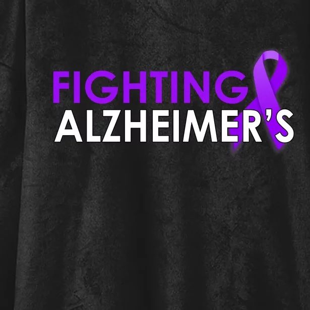 Fighting Alzheimer's Hooded Wearable Blanket