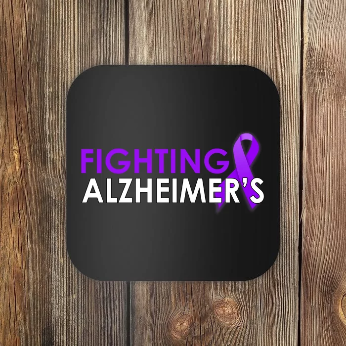 Fighting Alzheimer's Coaster