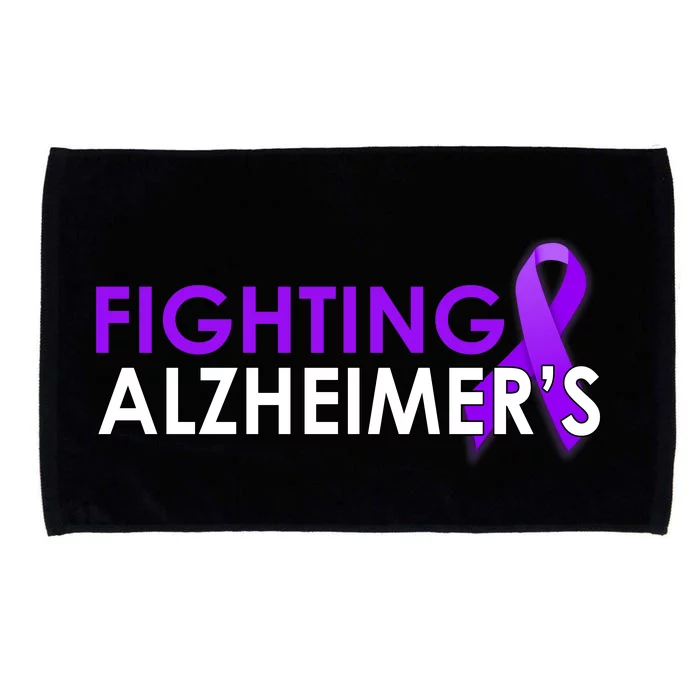 Fighting Alzheimer's Microfiber Hand Towel