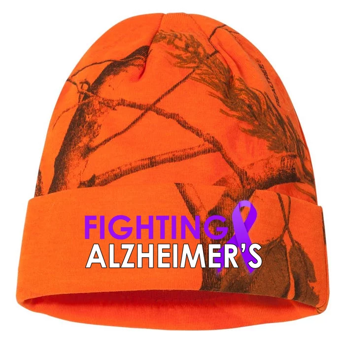 Fighting Alzheimer's Kati - 12in Camo Beanie