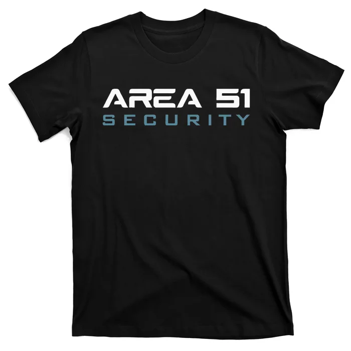 Funny Area 51 Conspiracy Theory Security Secret Job Title T-Shirt