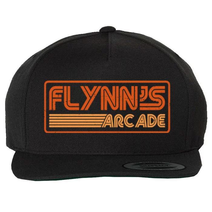 FLYNNS ARCADES 80S RETRO Wool Snapback Cap