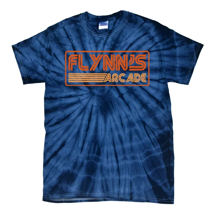 FLYNNS ARCADES 80S RETRO Tie-Dye T-Shirt