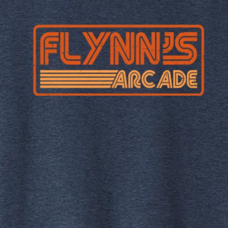 FLYNNS ARCADES 80S RETRO Women's Crop Top Tee