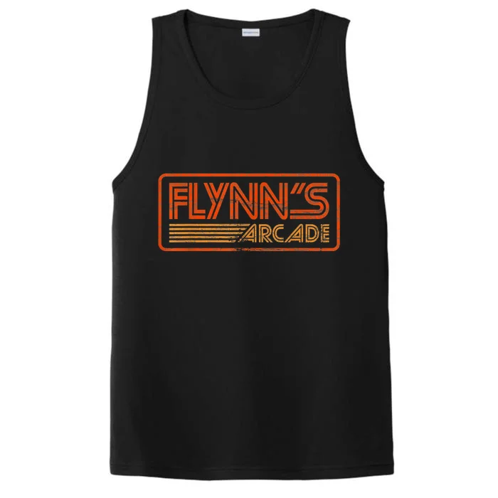 FLYNNS ARCADES 80S RETRO Performance Tank