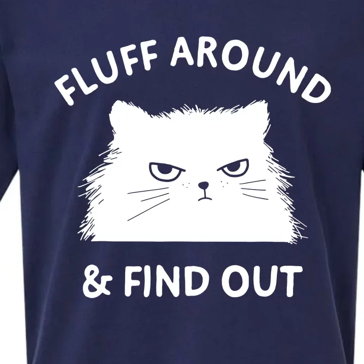 Fluff Around And Find Out Sueded Cloud Jersey T-Shirt