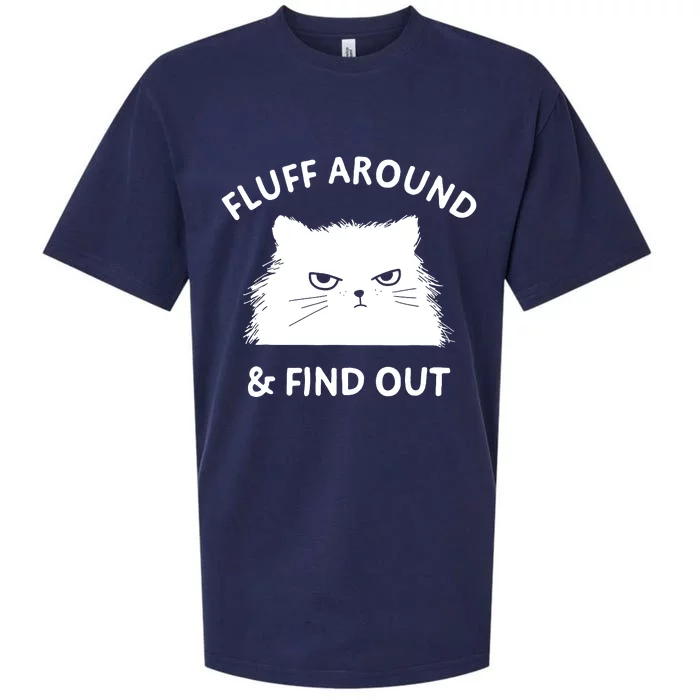 Fluff Around And Find Out Sueded Cloud Jersey T-Shirt