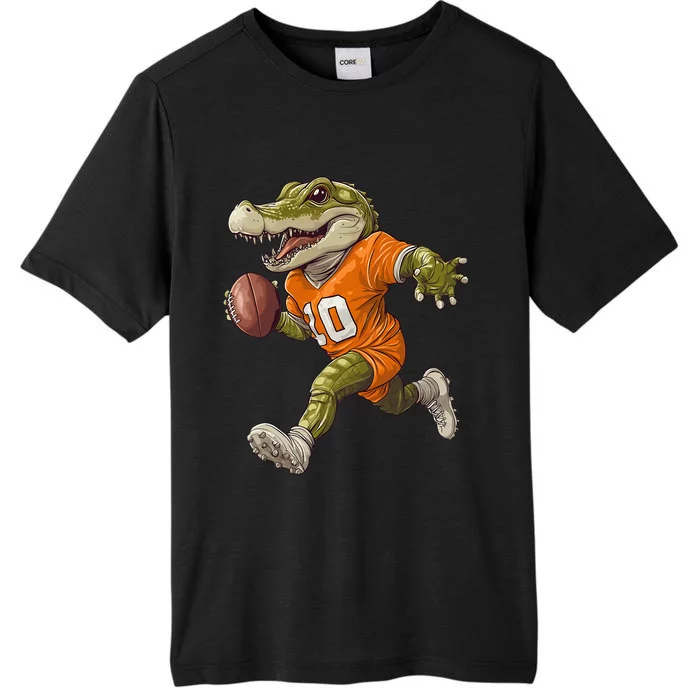 Football Alligator Apparel Sport Design Football Player ChromaSoft Performance T-Shirt