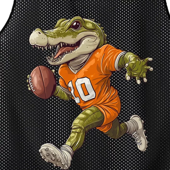 Football Alligator Apparel Sport Design Football Player Mesh Reversible Basketball Jersey Tank