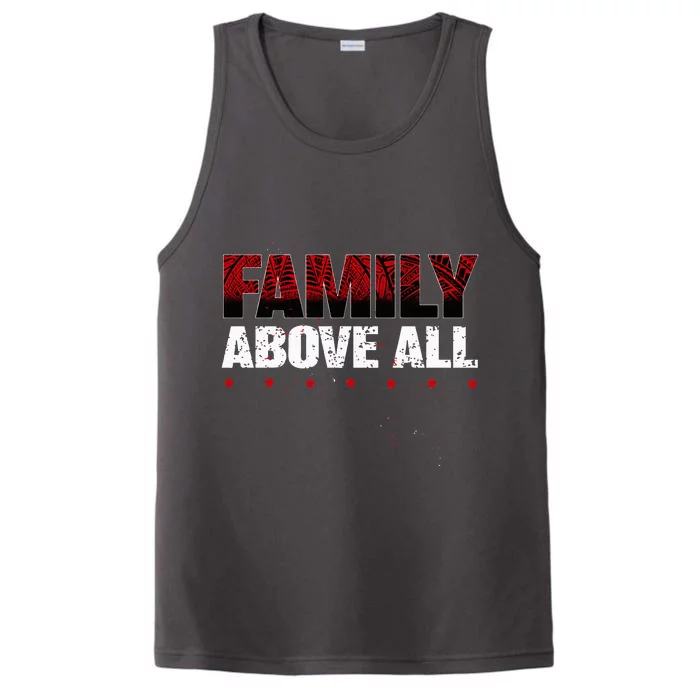 Family Above All Performance Tank