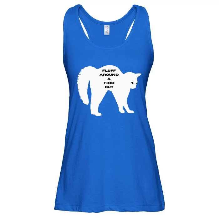 Fluff Around And Find Out Ladies Essential Flowy Tank