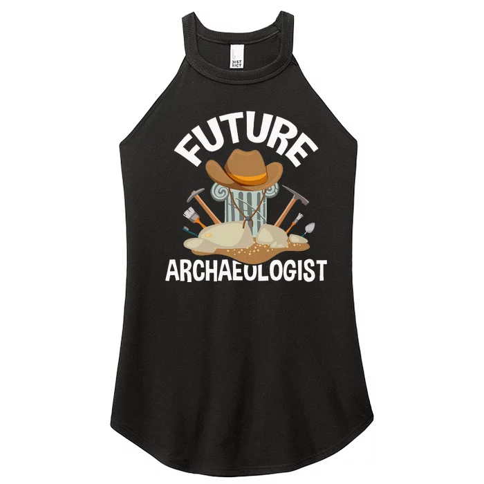 Future Archaeologist Archaeology Archeologist Archeology Women’s Perfect Tri Rocker Tank