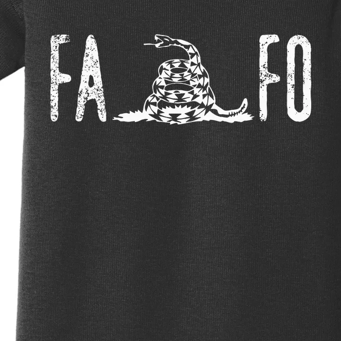 Fuck Around And Find Out Fafo F Around And Find Out Baby Bodysuit