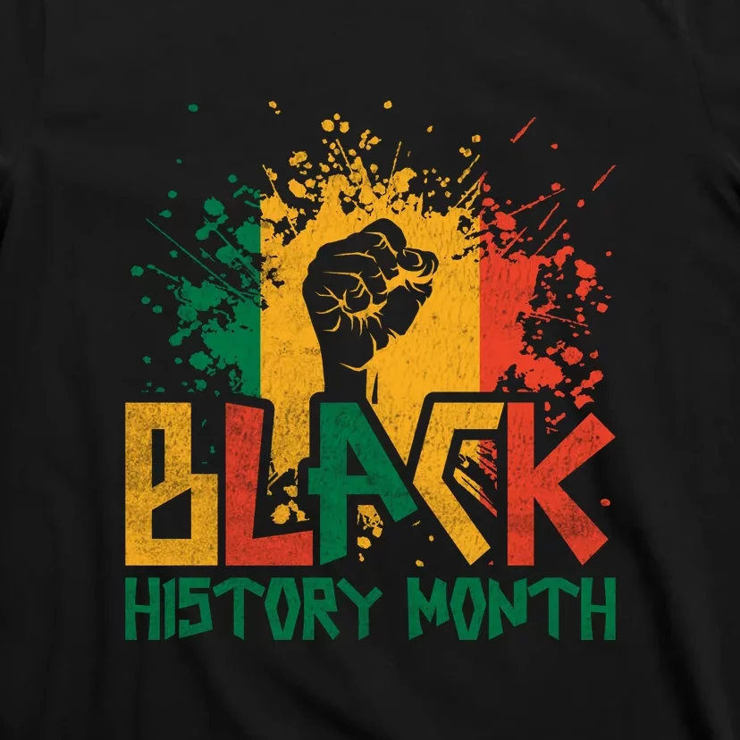 Freedom Afro America For Black History Month Gift T-Shirt