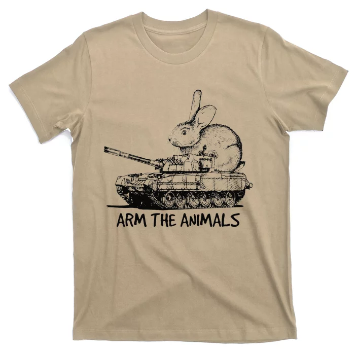 Funny Arm Animals Bunny Easter Day T-Shirt