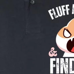 Fluff Around and find out Funny Sarcastic Cat Lady Softstyle Adult Sport Polo