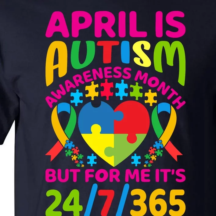 Funny Autism Awareness Quote Autism Slogans Autism Advocacy Autistic Saying Tall T-Shirt