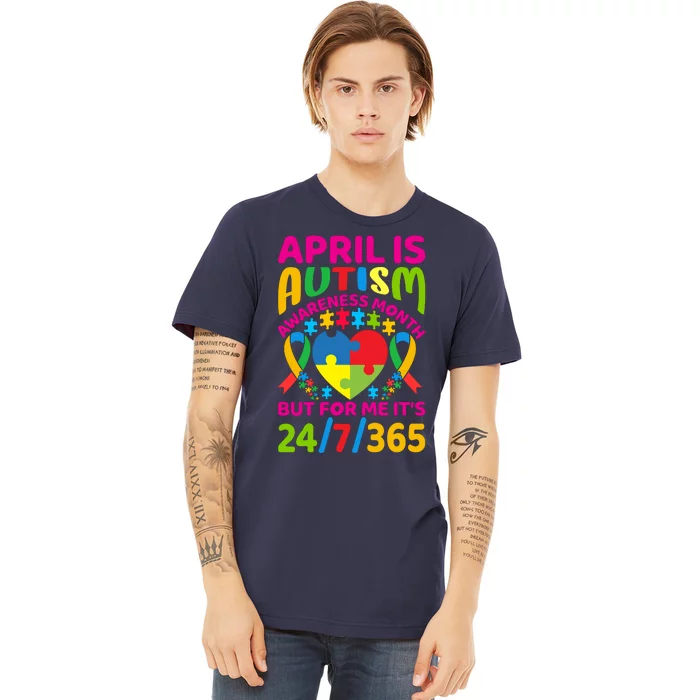 Funny Autism Awareness Quote Autism Slogans Autism Advocacy Autistic Saying Premium T-Shirt