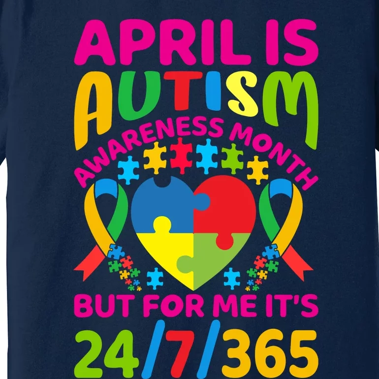 Funny Autism Awareness Quote Autism Slogans Autism Advocacy Autistic Saying Premium T-Shirt