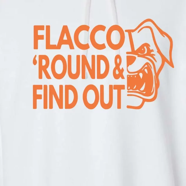 Flacco Around And Find Out Cleveland Garment-Dyed Fleece Hoodie