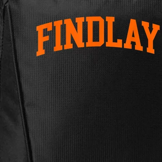 Findlay Arch Athletic College University Alumni Style City Backpack