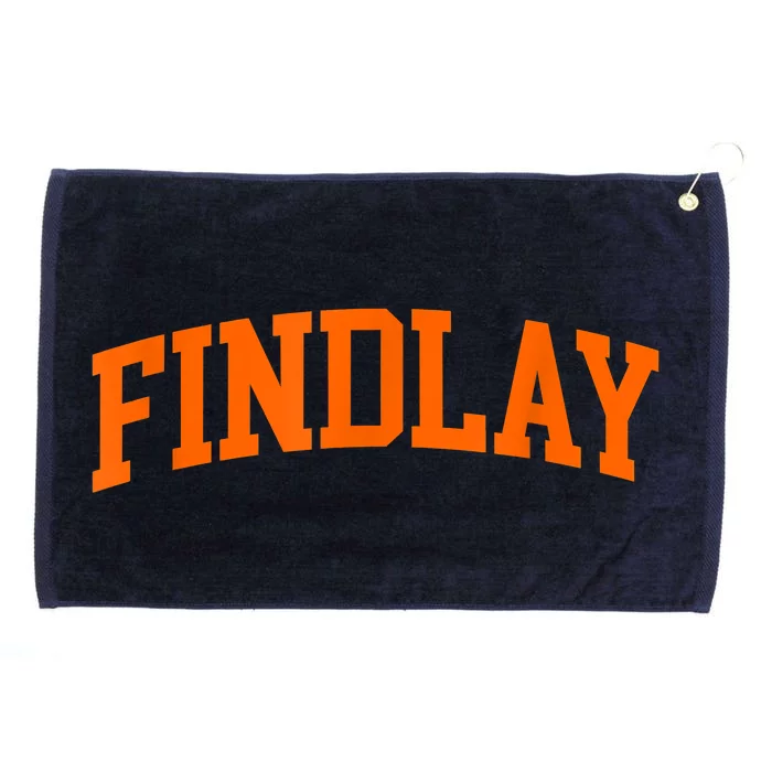 Findlay Arch Athletic College University Alumni Style Grommeted Golf Towel