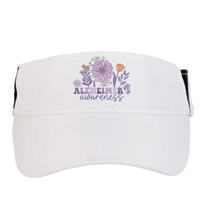 Flowers Alzheimer Awareness Dementia Awareness Alzheimers Walk Forget Me Not Adult Drive Performance Visor