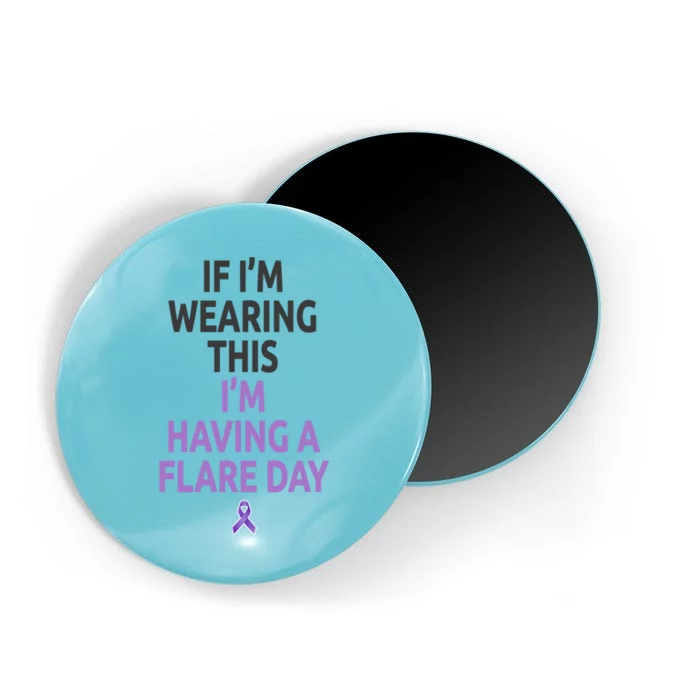 Fibro Awareness And Fibromyalgia Spoonie This Is My Flare Day Gift Magnet