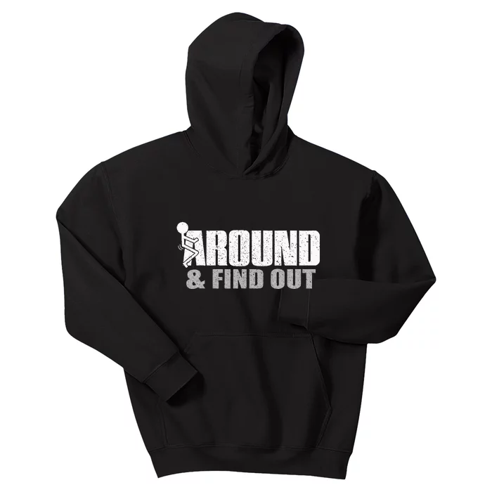 Funk Around And Find Out Kids Hoodie