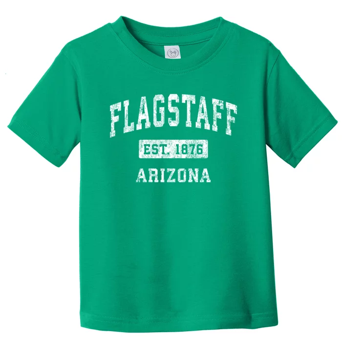 Flagstaff Arizona Az Vintage Established Sports Toddler T-Shirt