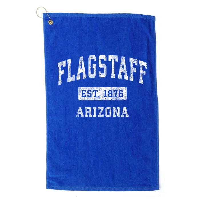 Flagstaff Arizona Az Vintage Established Sports Platinum Collection Golf Towel